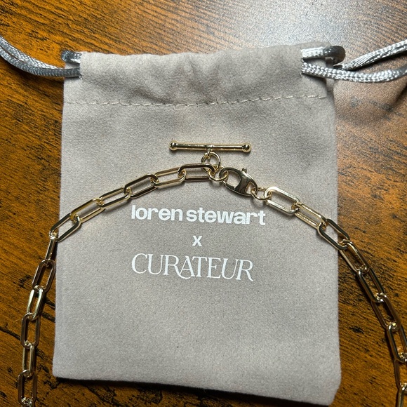NEW MSRP $200 Loren Stewart X Curateur Double Wrap Chain Link Toggle Bracelet - Picture 5 of 11
